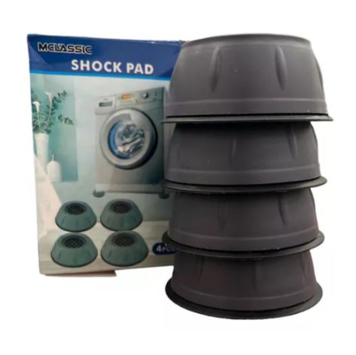 Miniatura 2 de Base Soporte Almohadilla Lavadora pack 4